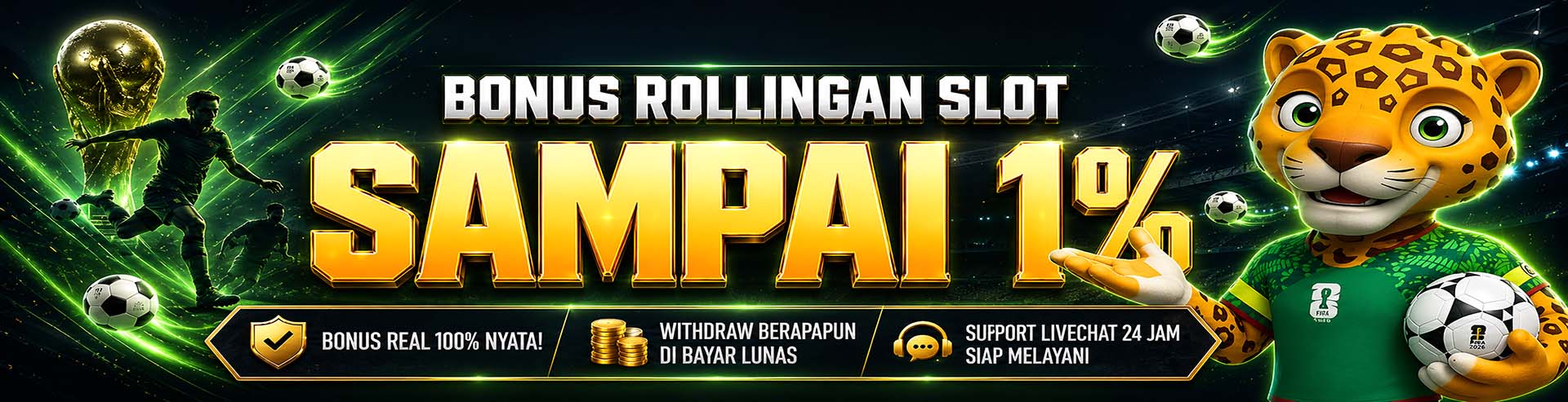Bonus Slot 1%